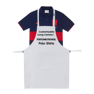 Grembiule Personalizzabile Lungo in Cotone/Poliestere per Magliette Polo Promozionali - Product Image 2