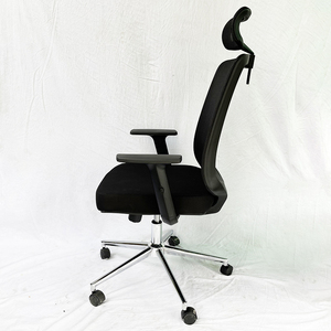 Silla de Oficina HOM1080-01A con Base Giratoria y Reposacabezas, Cómoda, para Mujer - Product Image 4