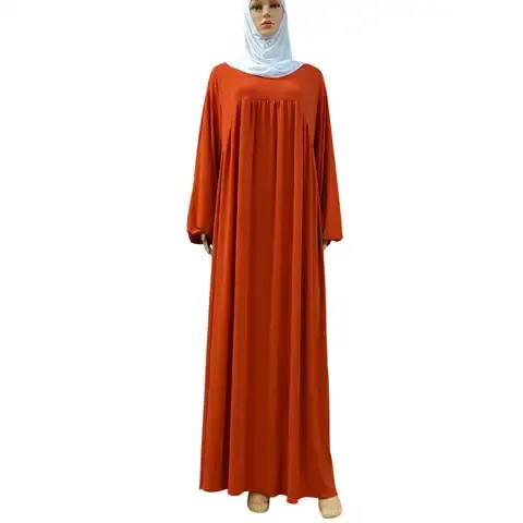 Jilbab Abaya Muslim gaya terbaru cetakan transfer panas sublimasi logo karet lapisan kerudung poliester