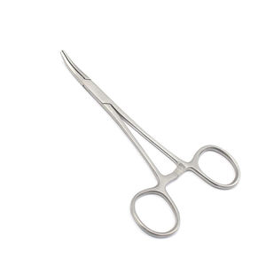Pinzas Hemostáticas Quirúrgicas Halsted Mosquito de MEDIHEAL SURGICAL CORPORATION, Curvas, Acabado Dall, 5 Pulgadas, Acero Alemán, de Un Solo Uso - Product Image 1