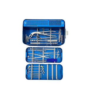 Juego de instrumentos ortopédicos de fragmentos grandes, Kit quirúrgico de reparación ósea, Manual de acero satinado de alta calidad para hospitales y clínicas - Product Image 2