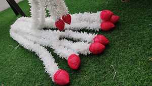 สายห้อยพวงมาลัยดอกบัวประดิษฐ์สำหรับตกแต่งงานแต่งงานและปาร์ตี้อินเดียขายดี Sangeet mehandi - Product Image 2