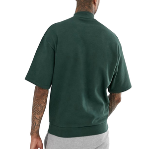 T-shirts pour hommes en coton 100% poids lourd à épaules tombantes surdimensionnés pour le sport d'été Impression numérique sur le devant Personnalisé Respirant - Product Image 3