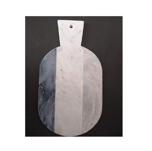 Tabla de cortar de mármol de cocina multifuncional, bandeja de servicio de piedra Natural, pieza de diseño grabado, gran oferta - Product Image 6