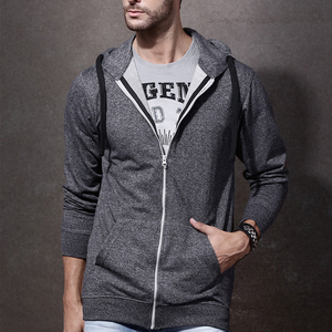 Nuevas Sudaderas con Capucha de Alta Calidad, Lisas, de Color Sólido, con Cierre, Estilo Urbano, de Felpa Gruesa de Algodón para Hombre, Hechas en Pakistán 2026 - Product Image 3