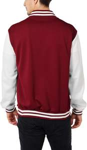 Chaqueta Universitaria Personalizada para Hombre, Ligera, 100% Algodón, Estilo Bomber, Ajustada, Informal, para Invierno - Product Image 4