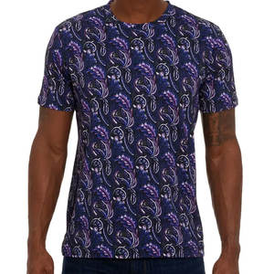 OEM conception pas cher en vrac 100% polyester sublimation t-shirt gaufrage logo conception personnalisé sublimation impression t-shirt pour hommes - Product Image 1