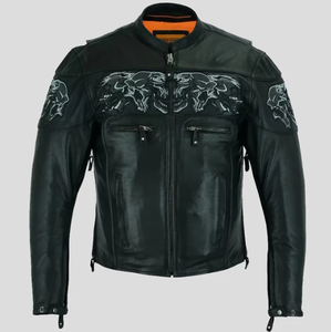 Modèle 2026 tendance, veste en cuir pour homme et femme, nouvelle mode, veste en cuir pour homme, veste en cuir coupe-vent 2025 - Product Image 1