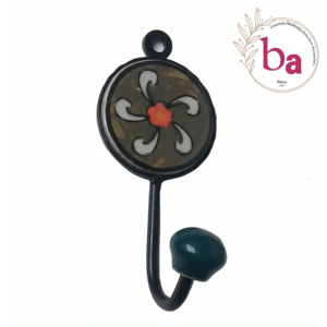 Catégorie de produit Crochets de manteau de mur de carreaux ronds en céramique fabriqués à la main de qualité supérieure - Product Image 1