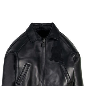 แจ็คเก็ตหนังแท้ Avirex สำหรับผู้หญิง รุ่นพรีเมียม สำหรับฤดูหนาว กันลม กันน้ำ สีพื้น มีทุกขนาด ขายดี - Product Image 4