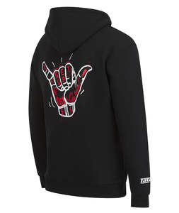 Sudadera con capucha universitaria de estilo universitario personalizada, 100% algodón, patrón de letras bordadas, tejido forrado, diseño para la temporada de invierno - Product Image 2