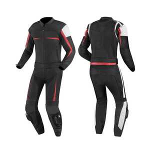 Trajes de moto de carreras de calidad superior Ropa deportiva Chaqueta de moto de cuero Ropa de carreras de autos al aire libre - Product Image 4