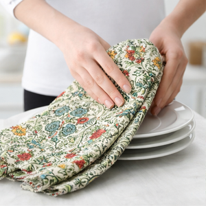 Paños de cocina, 100% algodón natural tipo gofre, paño de cocina multiusos muy suave y altamente absorbente, 18 x 28 pulgadas - Product Image 5