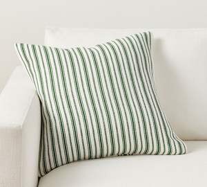 Rustic Cotton Lumbar <b>Cushion</b> Cover with Textured Weave Modern Farmhouse or Boho Decor Function Pillows & Positioners - Product Image 2