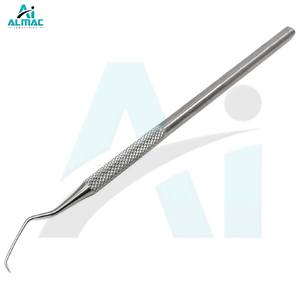 Sonde dentaire en acier inoxydable ALMAC détectant les cavités et examinant les surfaces des dents Ensemble d'instruments chirurgicaux dentaires de précision - Product Image 1