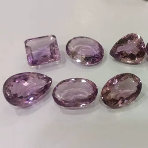 H a GEMS Modelo 18 Amatista Facetada de Buena Calidad, Piedras Semipreciosas, Precio de Amatista Natural Morada para Colgante, 20% de Descuento y Regalo - Product Image 1