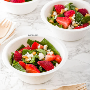 100% cuencos redondos desechables de bagazo de caña de azúcar de 12oz precio de fábrica a prueba de fugas para llevar ideal para sopas ensaladas fideos comidas - Product Image 6