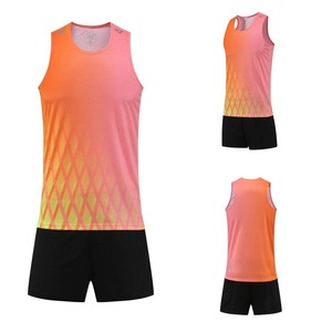 Uniforme de baloncesto tejido de malla ligero transpirable costuras duraderas adecuado para el entrenamiento de gimnasia y competiciones atléticas - Product Image 3