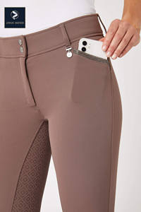 Haute qualité femmes compétition culottes culottes équestres Legging hommes femmes vêtements équitation pantalons collants Leggings - Product Image 4