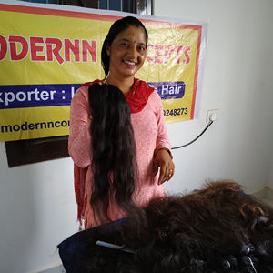 Venta al por mayor 100% Virgen vietnamita Remy extensiones de cabello suelto de onda profunda estilo indio crudo sin procesar pelo barato - Product Image 4