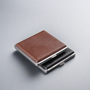 Étui à roulettes en papier portable en cuir de qualité supérieure Accessoires Conteneur Étui à roulettes en papier de poche - Product Image 1