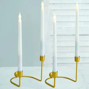 Best Selling Candle Candlestick <b>Sand</b> Dinner Metal in Iron Gold Plating Candle Holder for Home Living Room <b>Decor</b> Candle Mold - Product Image 2