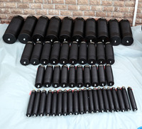 Tapones Hidráulicos Inflables para Tuberías, Modelo IPS Negro de Plugline, con Cubiertas de Goma para la Operación de Tuberías