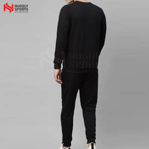 Trajes de sudor ligeros para hombres 100% algodón cómodos trajes de sudor transpirables para Vender trajes de sudor en tarifa al por mayor - Product Image 4