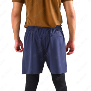 กางเกงขาสั้นผู้ชายแบบพรีเมี่ยมผ้าระบายอากาศแห้งเร็วสำหรับออกกำลังกายในยิมวิ่งชายหาด - Product Image 3