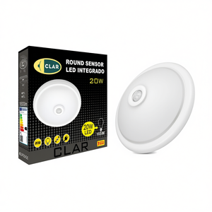 20W Integrated <b>LED</b> Ceiling <b>Light</b> <b>Sensor</b> Detector for Enhanced Energy Efficiency - Product Image 2