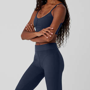 Pakistan Fashion Racing Maillots de bain pour femmes Séchage rapide Halter Bikini Couleur unie Ensemble de maillots de bain deux pièces - Product Image 5