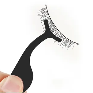 Pince à cils personnalisée Pince à cils Marque privée Applicateur de cils OEM Pince à cils mince et longue personnalisée - Product Image 2