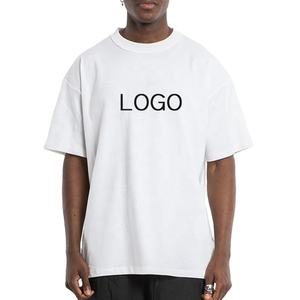 เสื้อยืดคอกลมทรงหลวมมีฮู้ดสำหรับผู้ชายขนาดใหญ่พิเศษพิมพ์ลายออกแบบได้ตามต้องการโลโก้ออกแบบได้ตามที่ต้องการ - Product Image 1