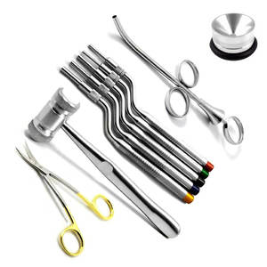 Kit de Osteótomos y Martillo para Elevación de Seno Maxilar Dental Manual de Acero Inoxidable Alemán de Alta Calidad, Instrumentos Quirúrgicos con Certificación CE Premium - Product Image 1