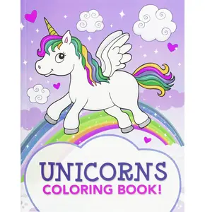 DIY Unicorn Coloring Book , Best Gift Arts and Crafts Book with Magical Unicorn Designs for Children