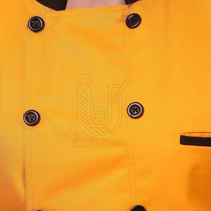 Chaqueta de Chef de Manga Larga para Hombre de Alta Calidad, con Bolsillo, Transpirable, de Algodón, Ropa de Cocina, Fabricante Pakistaní para Uso en Restaurantes y Bares, OEM - Product Image 5