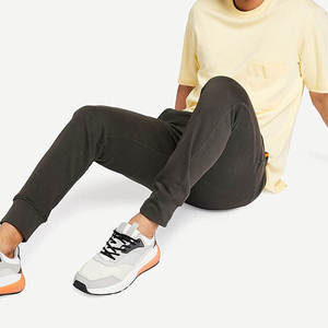 Wholesale <b>Hip</b> Hop High Waist Canvas Men's Trousers <b>for</b> Casual Sports Running with Pockets 100% Organic Cotton - Product Image 3