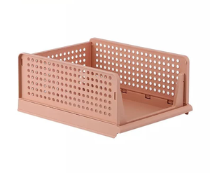 Organizador de armario Stylera (paquete de 6 piezas de tamaño extra grande, color rosa) Organizadores multiusos para ropa, plegables - Product Image 3