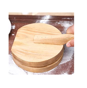 Bằng gỗ <span class=keywords><strong>roti</strong></span> <span class=keywords><strong>Maker</strong></span> Presser sản xuất bán buôn số lượng lớn giá tùy chỉnh handmade bằng gỗ bột Presser Presser - Product Image 6