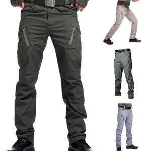 사용자 정의 Ix9 전술 바지 야외 하이킹 사냥 전술 캐주얼화물 립스톱 바지 - Product Image 1
