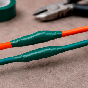 Cinta Aislante 20 m x 19 mm. Verde. Para uso doméstico. - Product Image 3