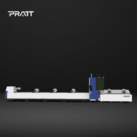 Machine de découpe de tuyaux CNC entièrement automatique à trois mandrins, capable de traiter divers matériaux de tuyauterie d'une seule seule pression de bouton.