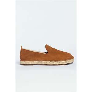 Espadrille à talon compensé fermé et talon bas - Product Image 1