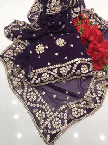 Indien/pakistanais sona chandi salwar kameez costume ensemble pour les femmes prêt à porter indien Punjabi goota robe Patiala fête porter robe - Product Image 3