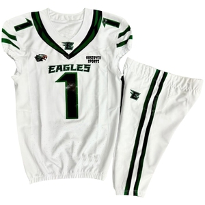 Uniforme de fútbol americano, uniformes de fútbol americano de sarga de aparejos, camiseta de fútbol americano - Product Image 1