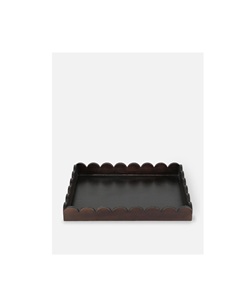 Plateau de service en bois extra large idéal pour transporter plusieurs plats boissons collations fruits desserts lors des réunions de famille - Product Image 1