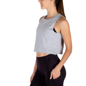 Débardeur respirant haute performance pour femmes nouveauté chemise d'exercice tricotée à séchage rapide pour les sports de course - Product Image 3