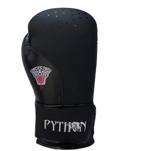 ถุงมือชกมวยหนัง PU สำหรับฝึกซ้อมและแข่งขัน  รับสั่งทำลายพิมพ์ตามแบบ  ถุงมือชกมวยสำหรับการต่อสู้ระดับมืออาชีพ  รับผลิตแบบ OEM - Product Image 3