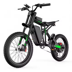 Vélo électrique 50 MPH pour adultes, moto tout-terrain électrique 6000W avec batterie 60V25Ah, autonomie maximale 50 miles, frein hydraulique double - Product Image 1
