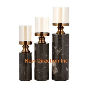 Support de bâton de bougie gravé à la main haut de gamme pour mariage et décoration de la maison support votif de bougie en métal décoratif - Product Image 6